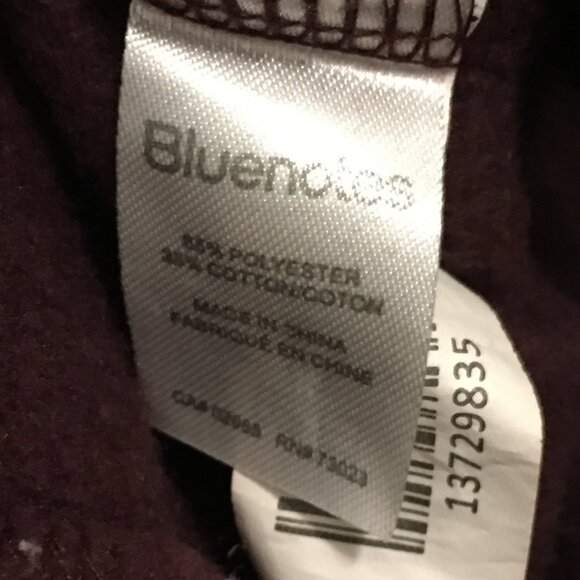 Soft Burgundy Cropped Pullover Hoodie - Picture 10 of 15